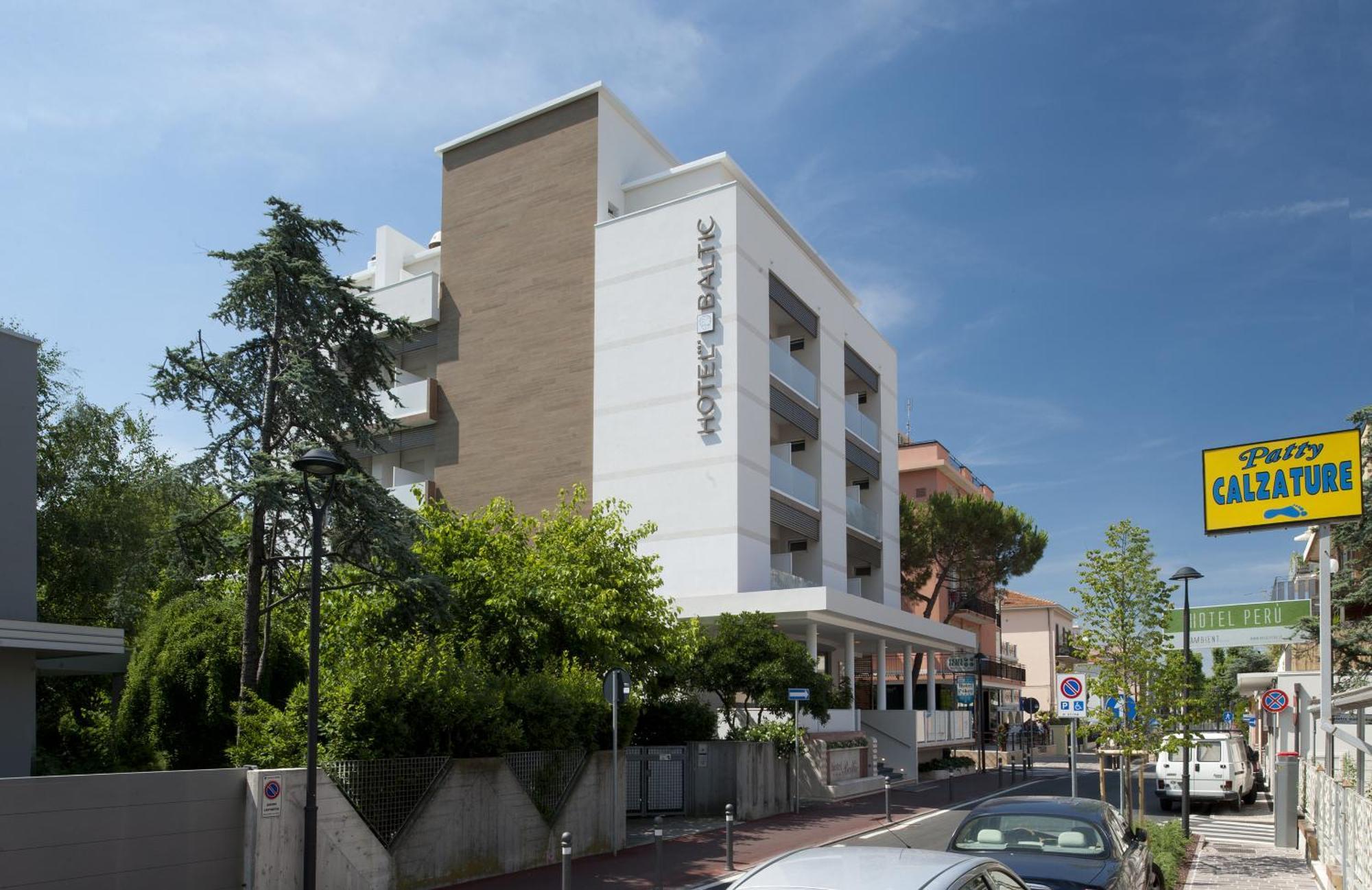 Hotel Baltic 리미니 외부 사진